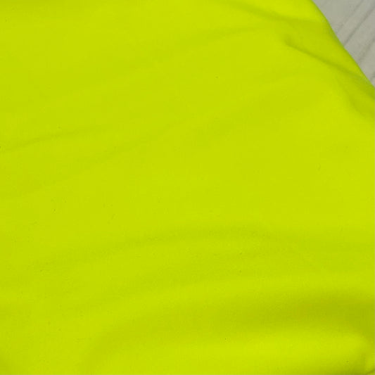Citrus Shiny Nylon Spandex - remnant 60cm
