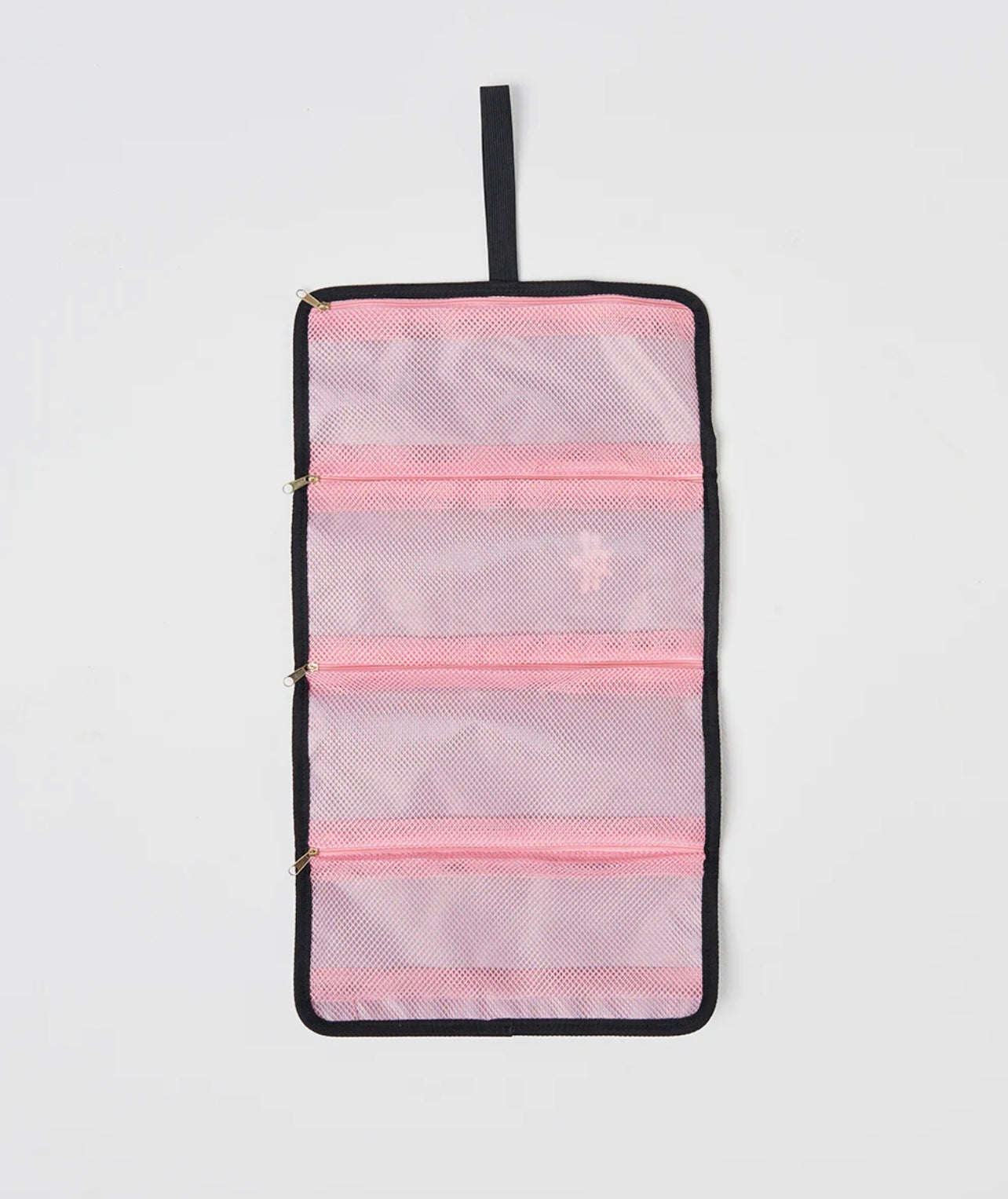 Sonata Multi Compartment Bag - Black/Pink