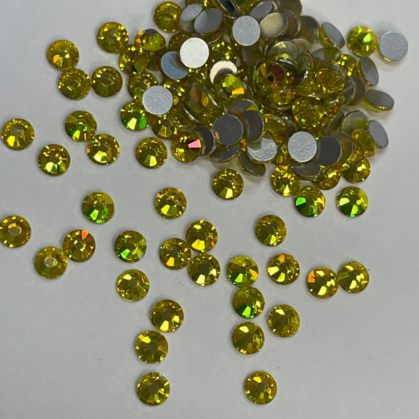 NEW Fancy Yellow - Non Hotfix Diamante AAA Crystals