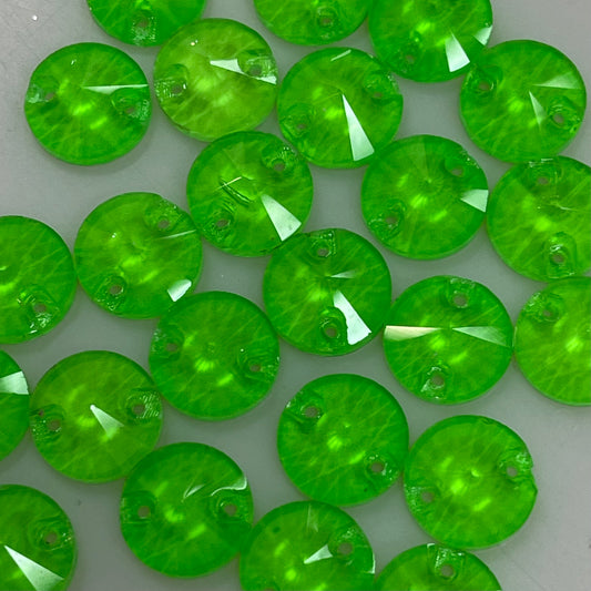 Rivoli 12mm, Neon Green