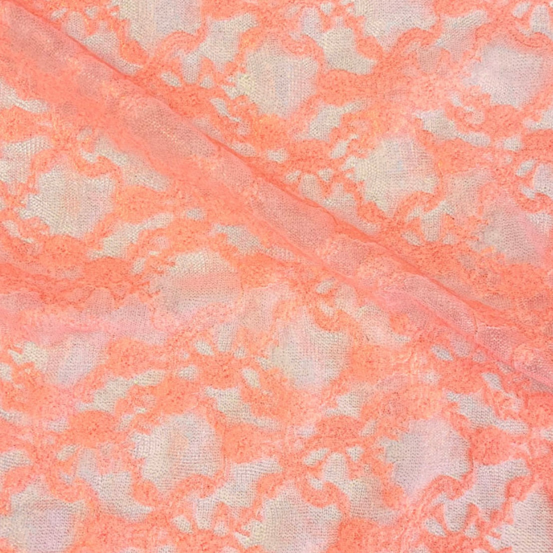 Taffy Grace Foil Stretch Lace - remnat 1.1m
