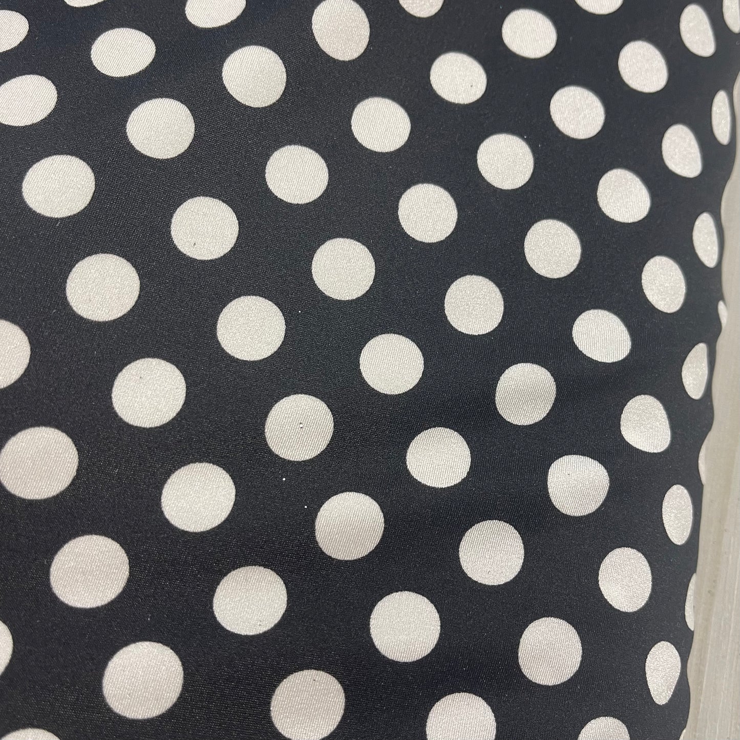 Polka Dot - Shiny Nylon Spandex