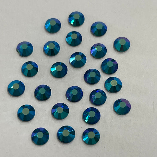 Blue Zircon AB - Non Hotfix Diamante AAA Crystals