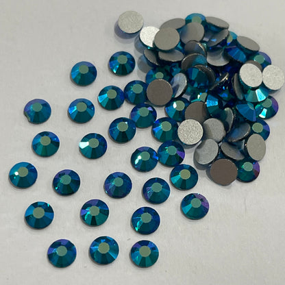Blue Zircon AB - Non Hotfix Diamante AAA Crystals
