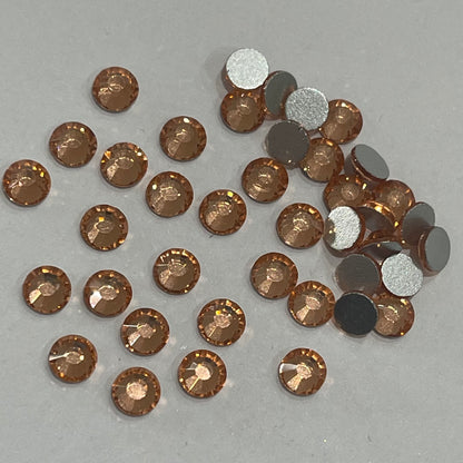 Peach - AAA Non Hotfix Diamante Crystals