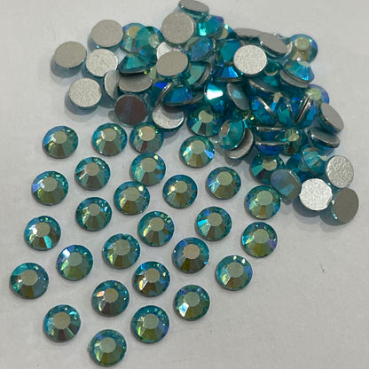Aquamarine AB - Non Hotfix Diamante AAA Crystals