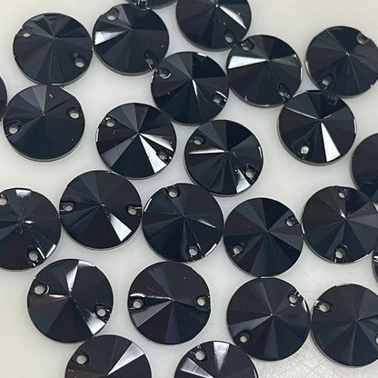14mm, Rivoli - Jet Black