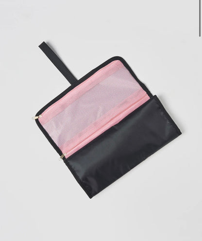 Sonata Multi Compartment Bag - Black/Pink