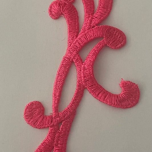 Long Swirl Range - Fluro Pink