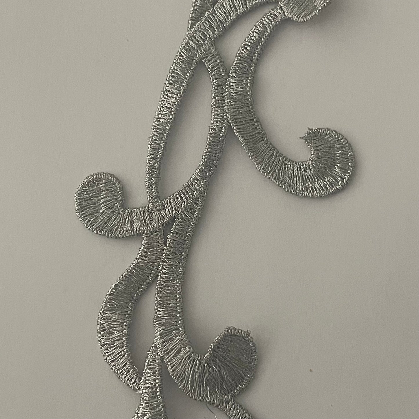 Long Swirl Range - Antique Silver