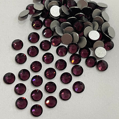 Amethyst - AAA Non Hotfix Diamante Crystals