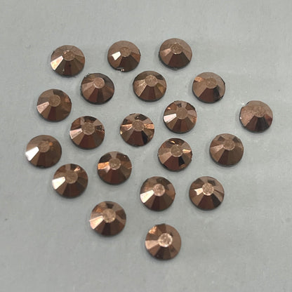 Rose Gold - Non Hotfix Diamante AAA Crystals