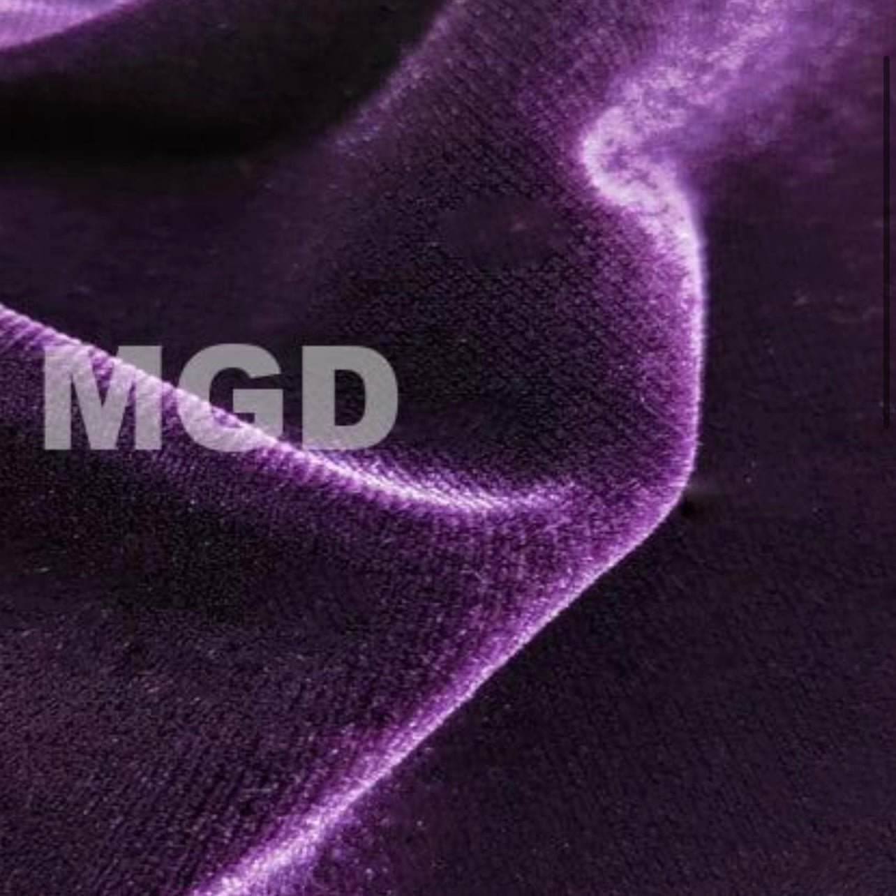 Plum - Stretch Velvet