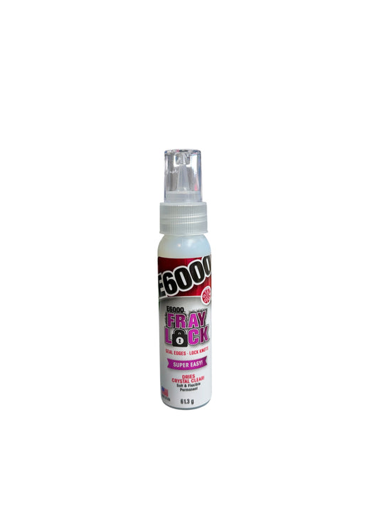 E6000 Fray Lock Clear Adhesive Glue
