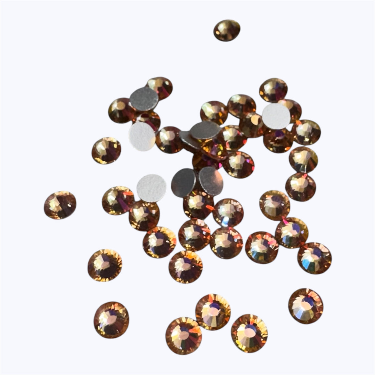 Mirage Champagne - AAA Non Hotfix Diamante Crystals