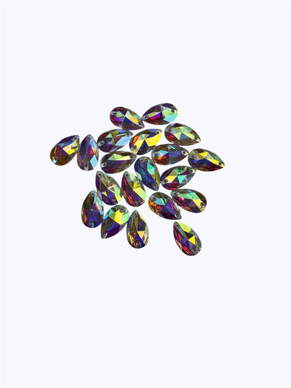 28mm Tear Drop - AB - Sew On