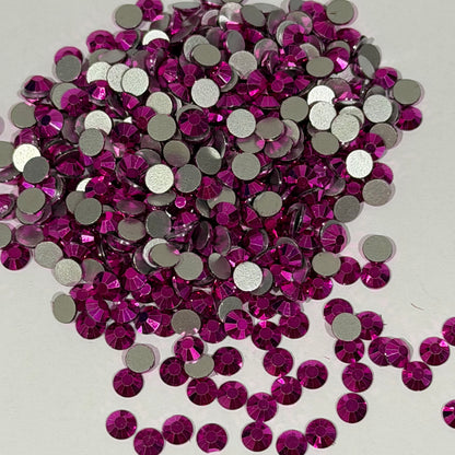 Metallic Fuchsia - AAA Non Hotfix Diamante Crystals