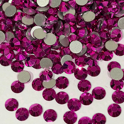Metallic Fuchsia - AAA Non Hotfix Diamante Crystals