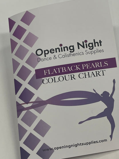 Pearl Flatback Colour Chart