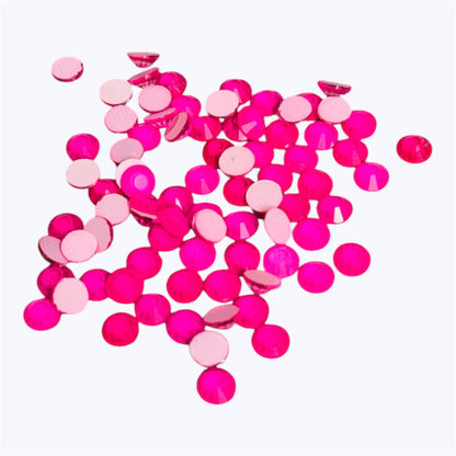 Neon Pink - AAA Non Hotfix Diamante Crystals