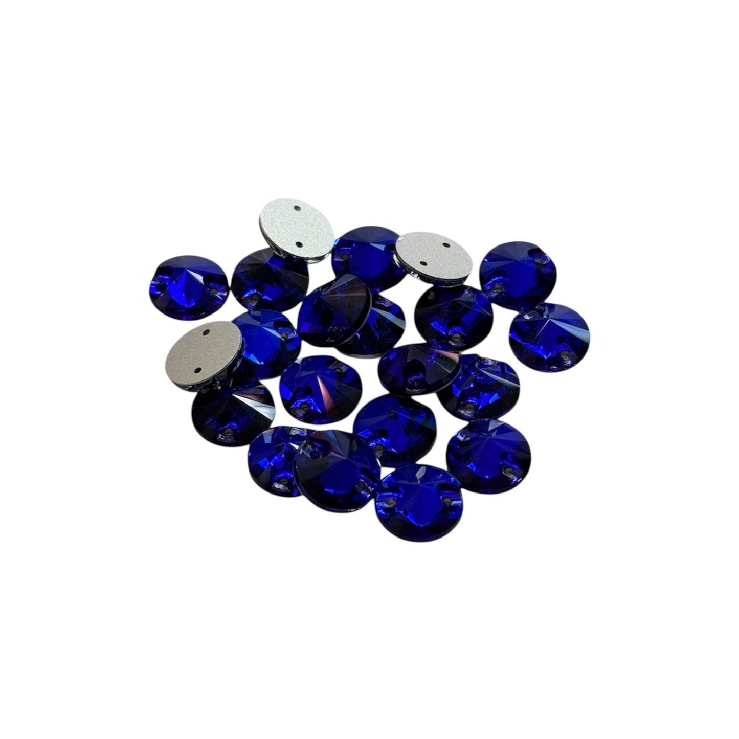 10mm Rivoli - Sapphire - Sew On
