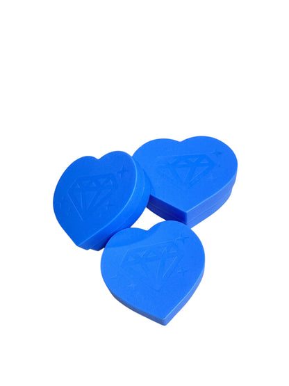 Crystal Heart Trays - Sapphire