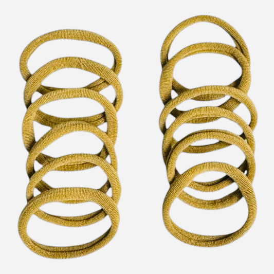Seamless Hair Ties - Golden Brown