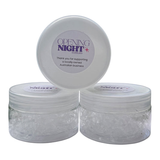Clear Elastic Hair Ties