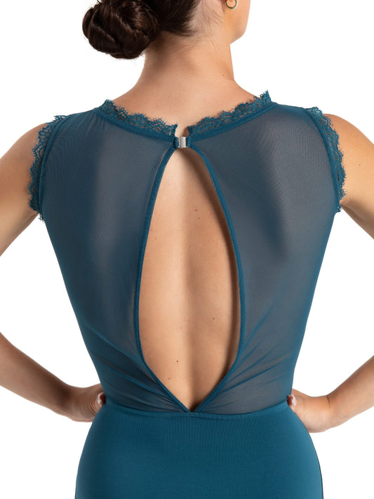 NEW Capezio - Whispering Waves Saltwater High Neck Leo