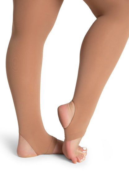 Capezio Light Suntan - Stirrup Ultra Soft Tights