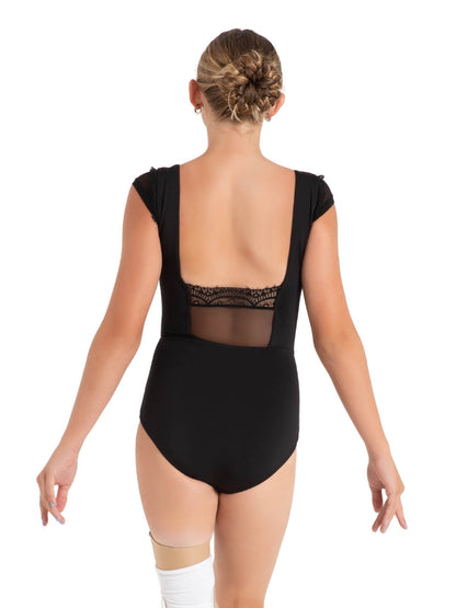 NEW Capezio - Whispering Waves Coastal Cap Sleeve Leo
