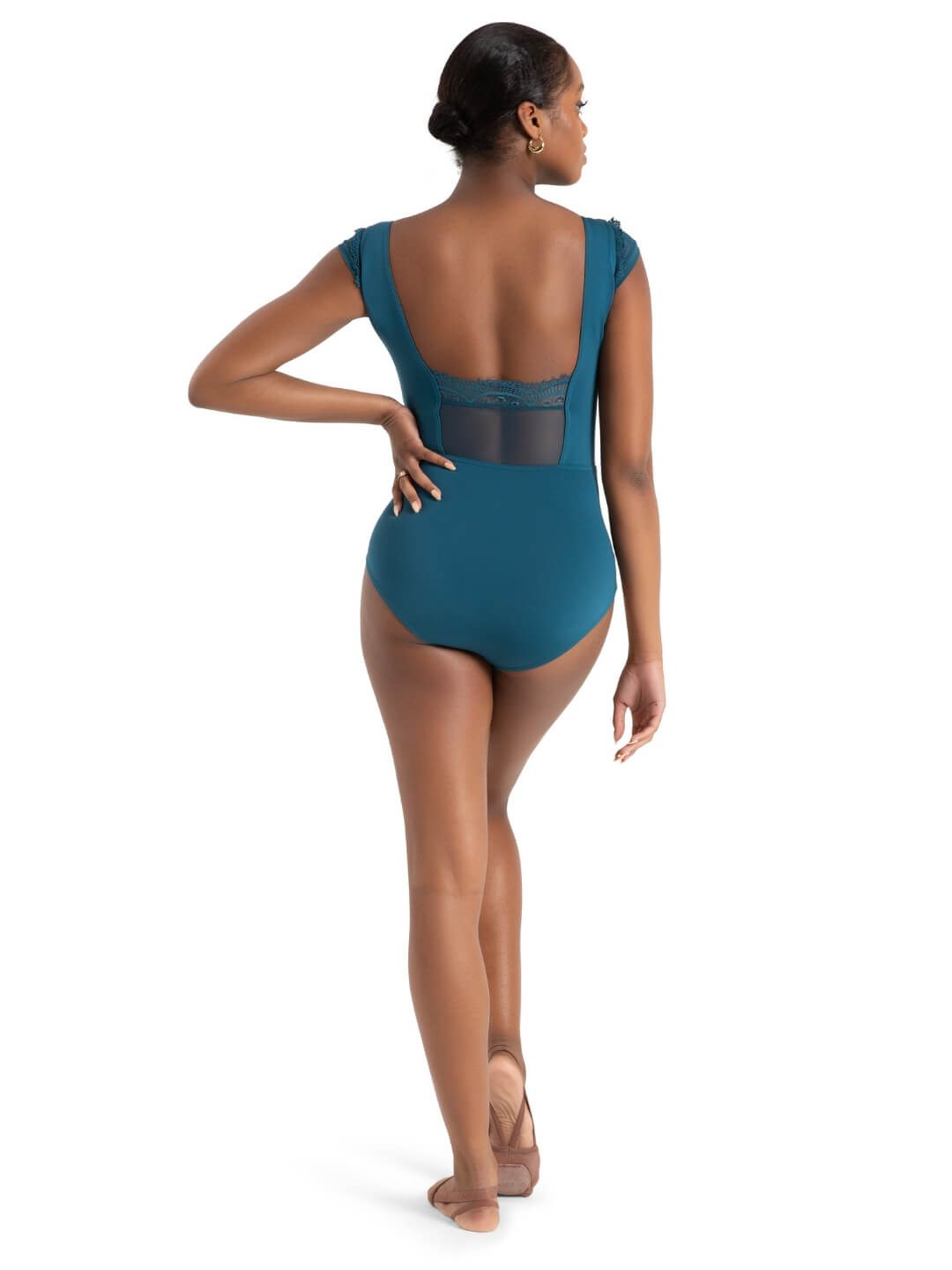 NEW Capezio - Whispering Waves Coastal Cap Sleeve Leo