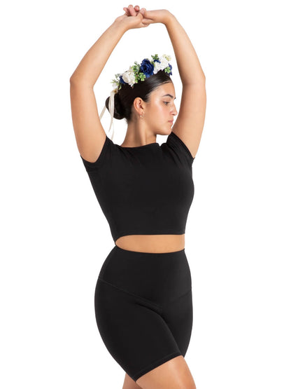 NEW Capezio - Wildflower Clover Crop Top
