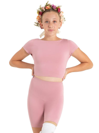 NEW Capezio - Wildflower Clover Crop Top