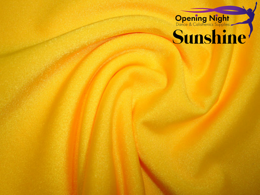 Sunshine Shiny Nylon Spandex - Remnant 73cm