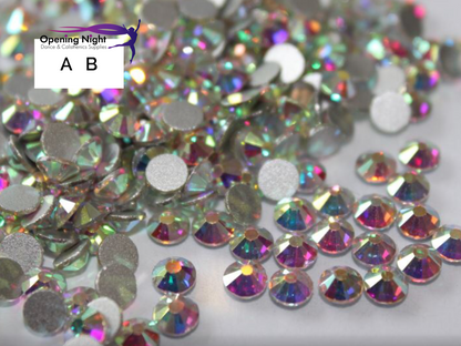 BULK PREORDER - AB - Non Hotfix Diamante AAA Crystals