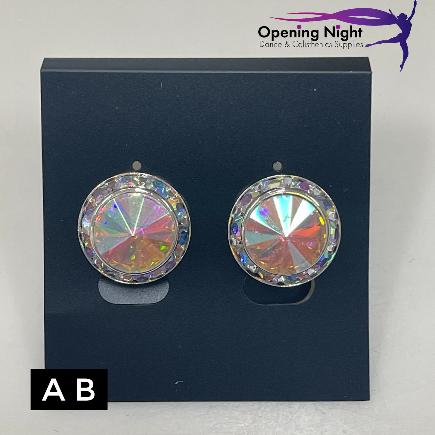 Crystal Stud Earrings