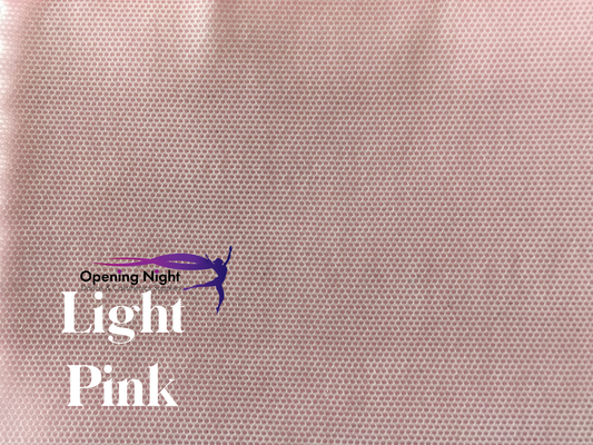 Light Pink Stretch Mesh - Remnant 50cm