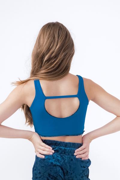 Ariel Reversible Cropped Singlet - Sylvia P