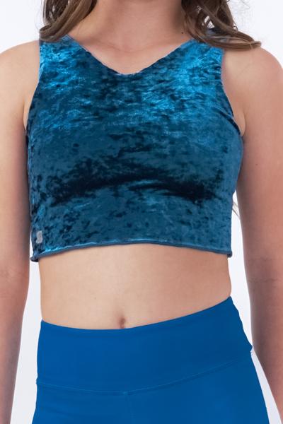Ariel Reversible Cropped Singlet - Sylvia P