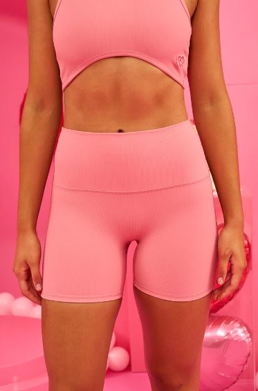 Dusty Pink Seamless Bike Shorts