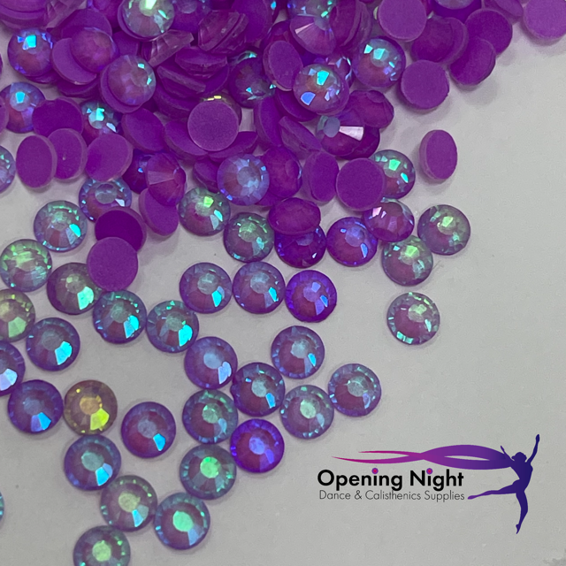 Neon Purple - AAA Non Hotfix Diamante Crystals