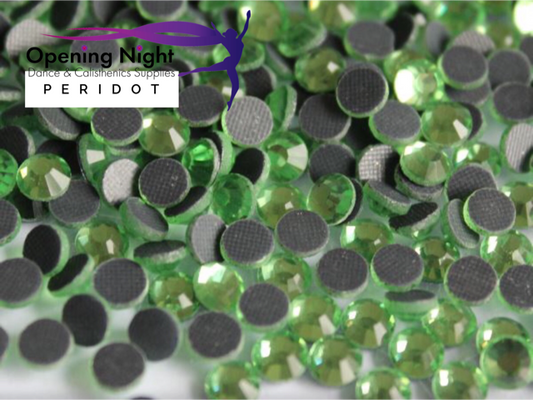 Peridot Green - Hotfix Diamante DMC Crystals