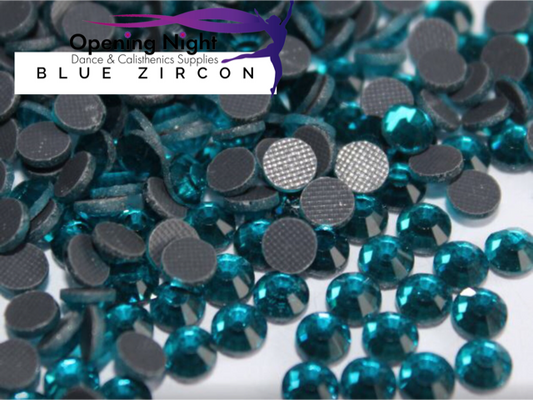 Blue Zircon - Hotfix Diamante DMC Crystals