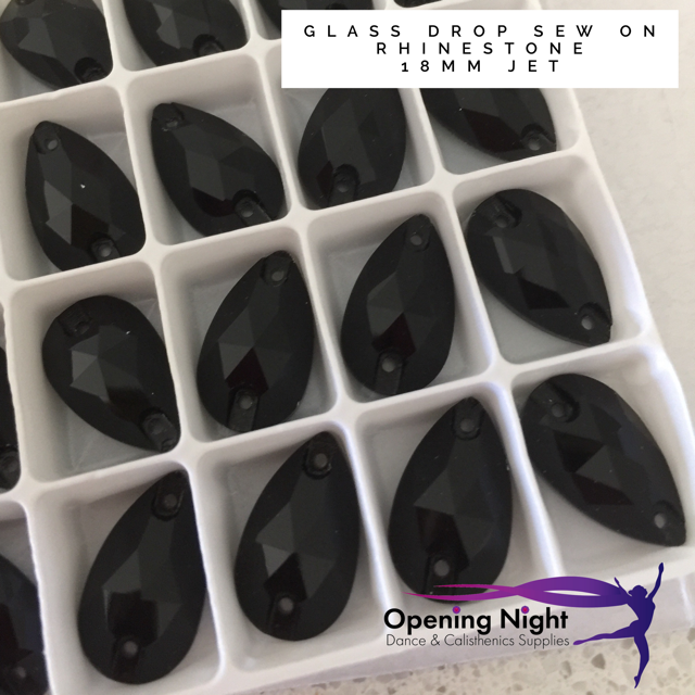 Drop 18mm, Jet Black