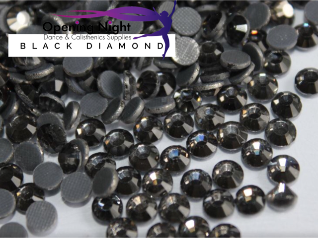 Black Diamond - Hotfix Diamante DMC Crystals