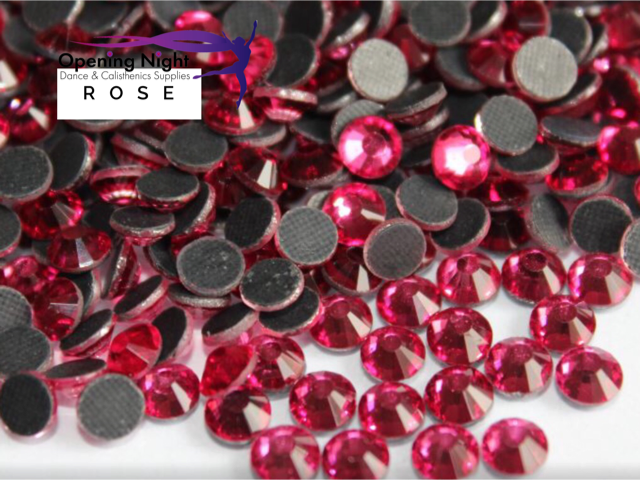 Rose - Hotfix Diamante DMC Crystals
