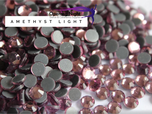 Amethyst Light - Hotfix Diamante DMC Crystals