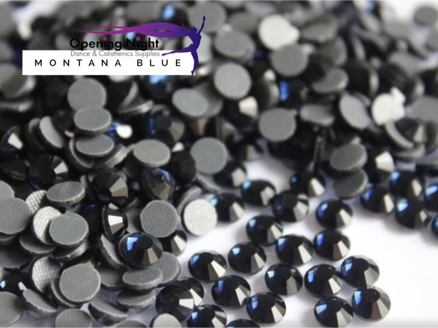 Montana Blue - Hotfix Diamante DMC Crystals