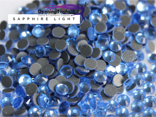 Sapphire Light - Hotfix Diamante DMC Crystals